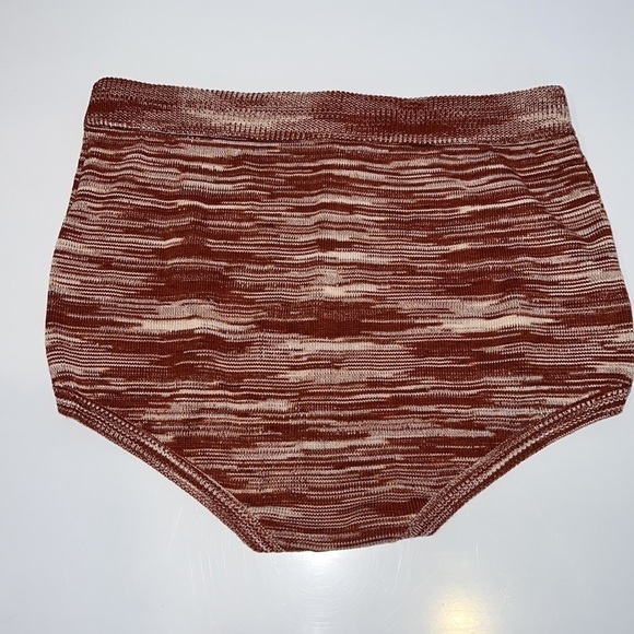 FOR LOVE and Lemons Brown High Rise Swimwear / Sleepwear shorts size Small - Picture 10 of 12